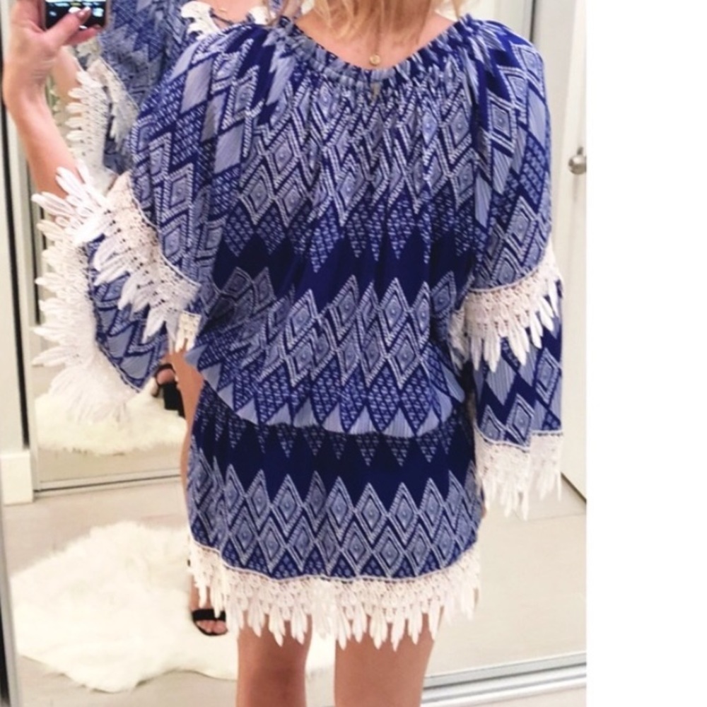 T-Bags Dress with Elastic Waist - Picture 7 of 8